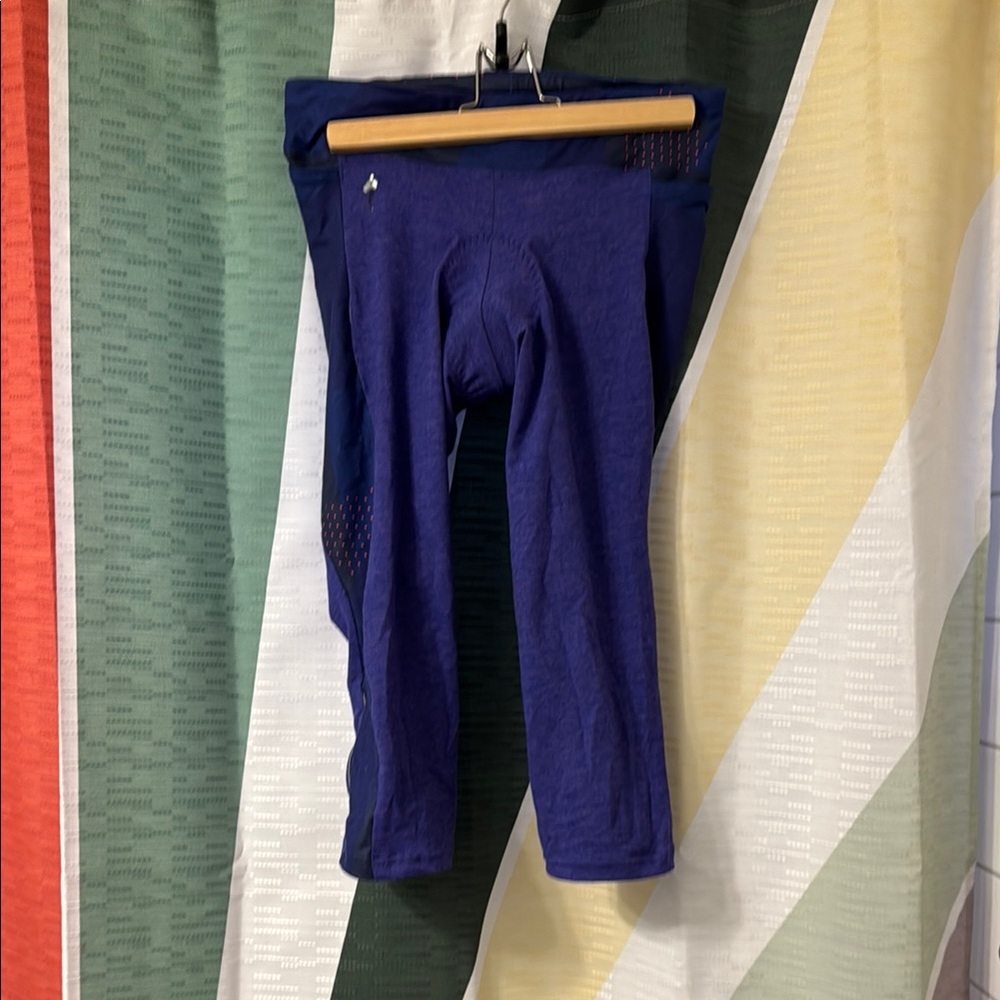 Specialized Purple Cropped Bike Tights